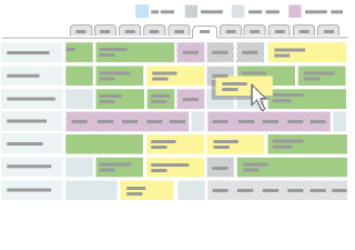 drag and drop calendar